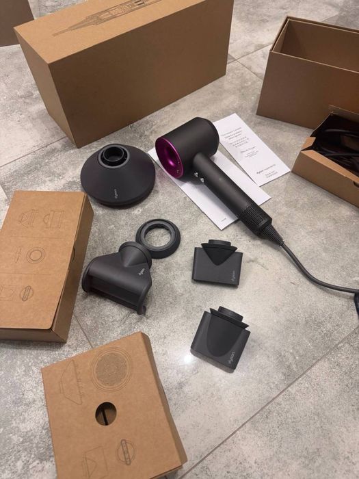 Suszarka do włosów Dyson Supersonic HD08 1600W czarny/Fuksja