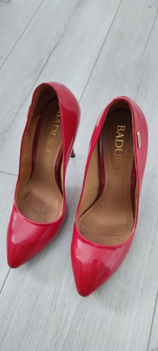 Buty Szpilki Badura 38 Czerwone