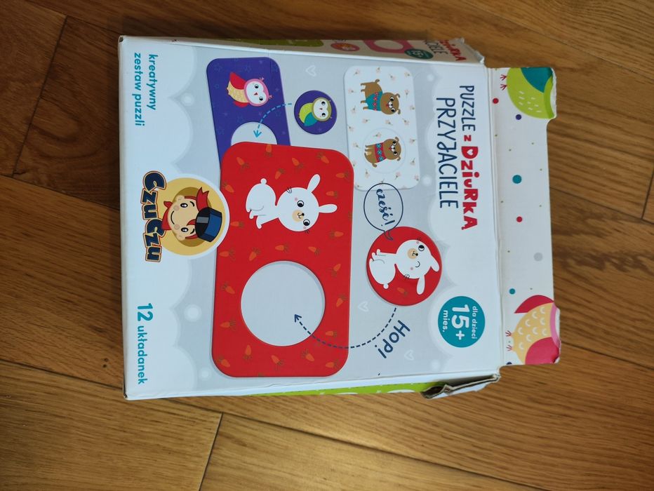 Puzzle dla maluszków Alexander, Czuczu