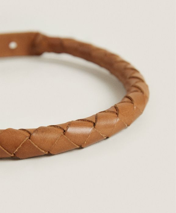 Coleira Entraçada Para Animais De Estimação Zara Home NOVO