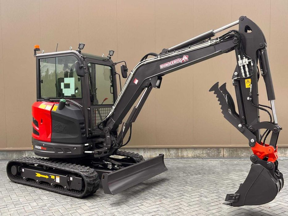 MINI GIRATORIA XN35 PRO RHINOCEROS MOTOR KUBOTA