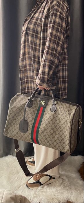 Сумка дорожная Gucci Ophidia GG Medium Duffle Bag