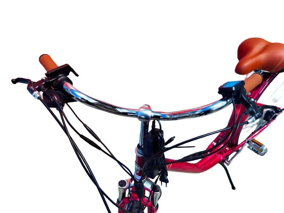 NOWY Rower Elektryczny DOROZHNIK RUBY Roz. 17" *Koła 26* Rubinowy!!