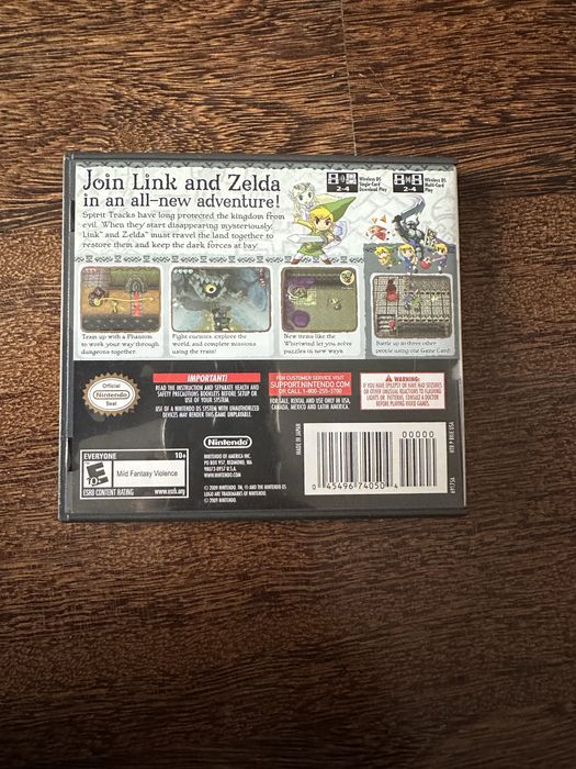 Legend Of Zelda: Spirit Tracks ds