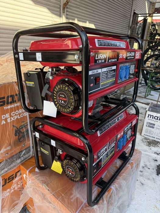 Генератор LIFAN 3.5 кВт DDE медь, Корея бесплаьная доставка