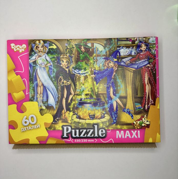 Пазли Юні чарівниці від Danko Toys