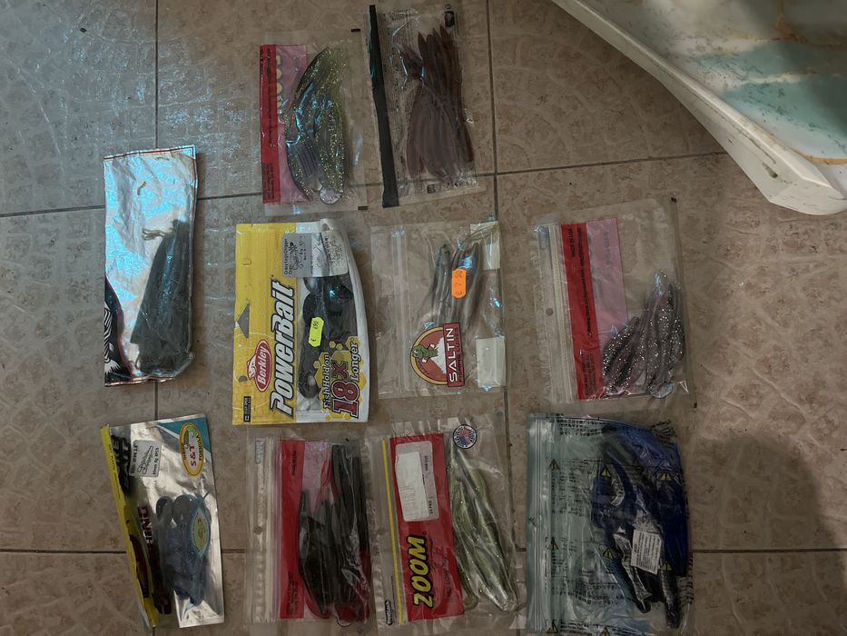 Material pesca ao achigã/ black bass