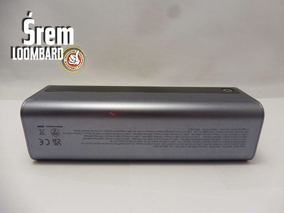 Powerbank Baseus  PPAP20E5 20800MAH 145W, Kabel, Stan db+!