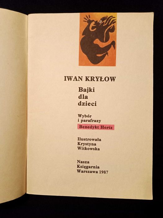 Bajki dla dzieci Iwan Kryłow