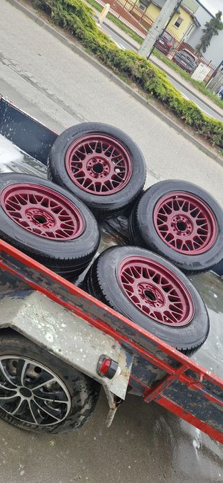 Felgi bmw styling 8 r 16 7.5j 5x120 (ET) 15 z dobrymi oponami (E30/E32/E34/E36/E38/E39/E46)