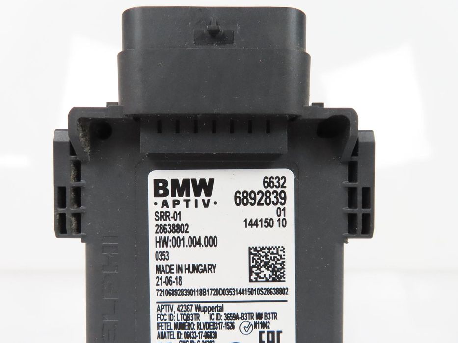 Sensor Srr Bmw 2 Coupe Ref: 66326892839 / 5A84Cf7 2015 - 2025