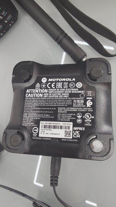 Оригінальна Motorola R7s VHF, AES256 Bluetooth IP68, 2 акумулятори та підсилена антена