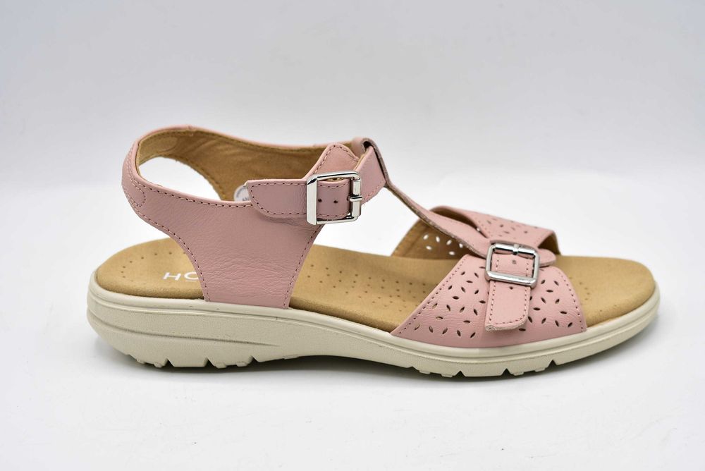 Solidne skórzane sandały Hotter roz. 40.5