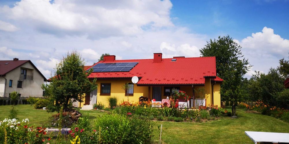 Dom na wyłączność z jacuzzi ogrodowym niedaleko Sielpia  Wlielka