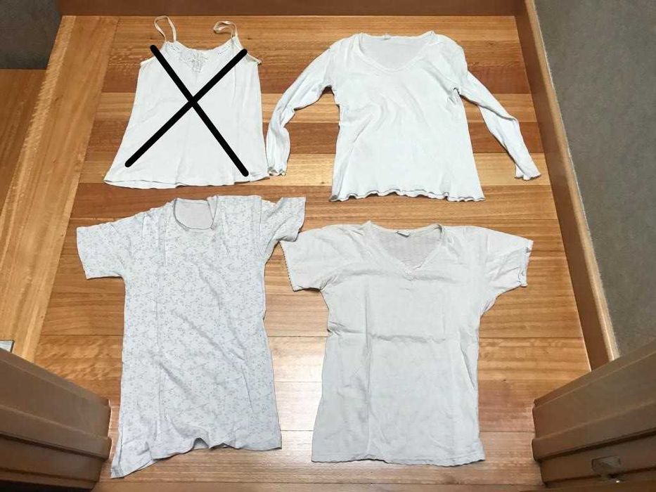 4 Camisolas interiores
