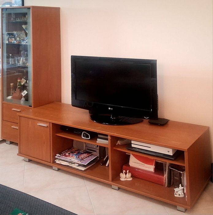 Móvel Sala para TV com Vitrines