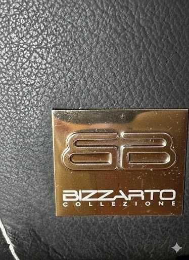 Narożnik Bizzarto Collezione_Czarny_Skóra +F Spania OKAZJA!