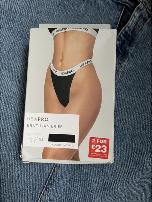 фірмові трусики (3шт)від usa pro нові Розмір L