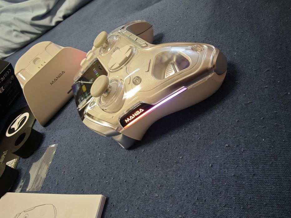 Pad joystick panel  LED Interaktywny efekt halla  gamingstacja