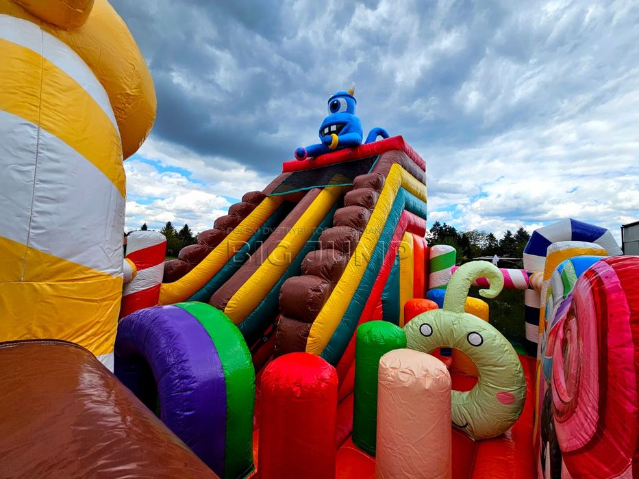 Dmuchaniec atrakcja dla dzieci na cały dzień