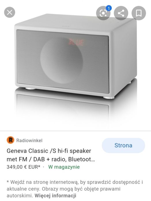 Radio Geneva Classic Small