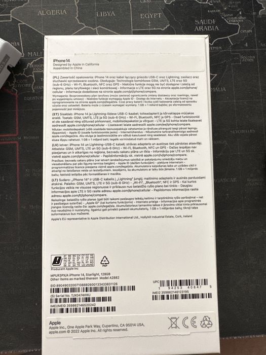 iPhone 14 128gb silver