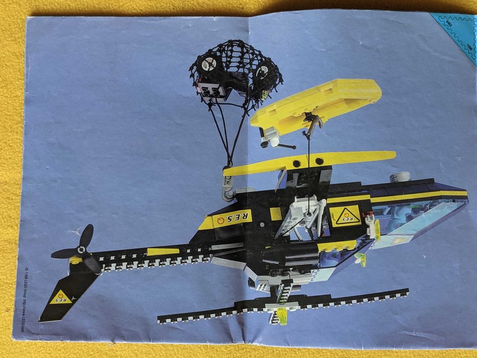 LEGO 6462 Res-Q Helikopter - INSTRUKCJA