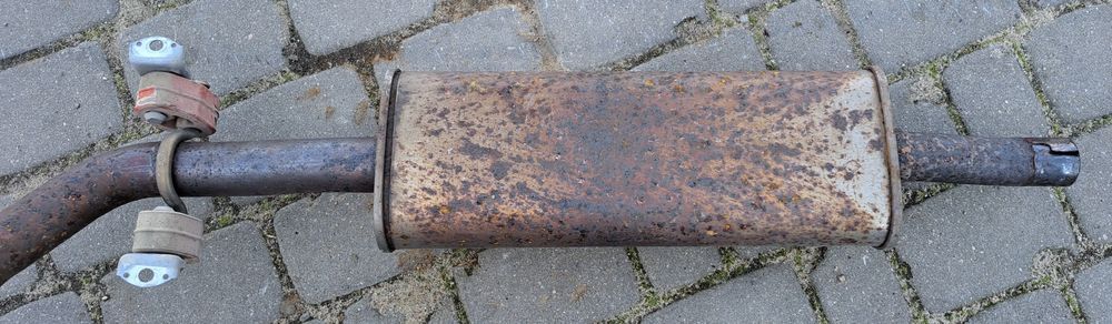 tłumik wydech 6r0253611h skoda roomster lift 1.2 tsi