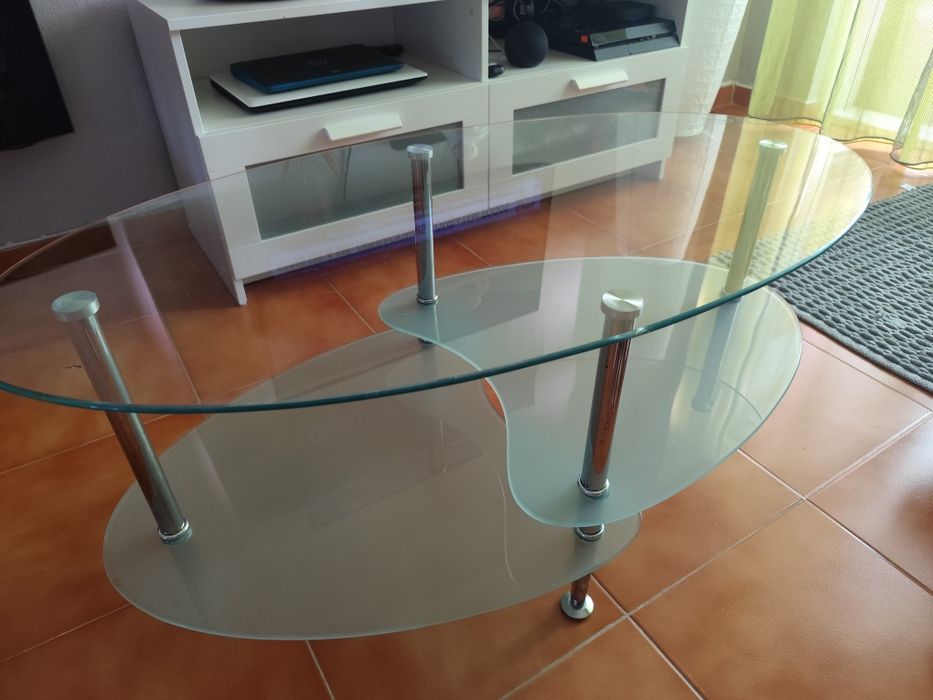 Mesa de Centro Vidro