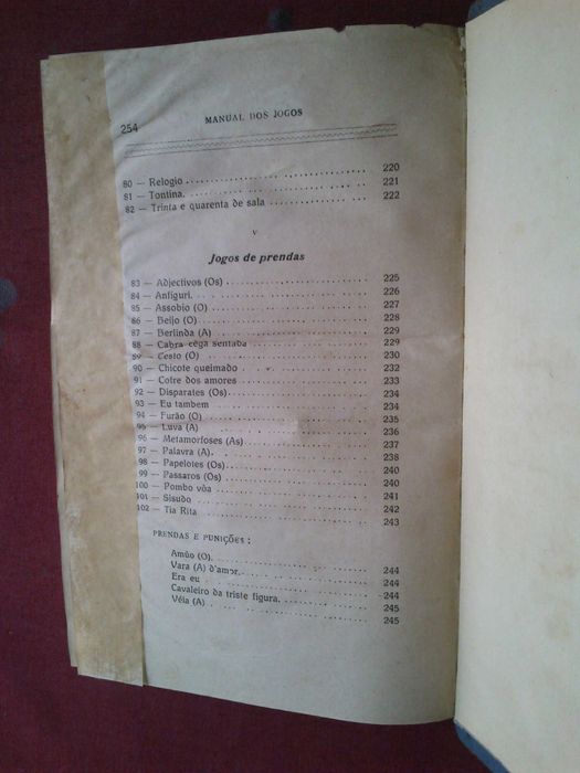 Enciclopédia Bordalo-Manual dos Jogos-1917