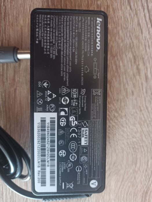 Блок живлення Lenovo 90W 7.9x5.5+кабель живлення