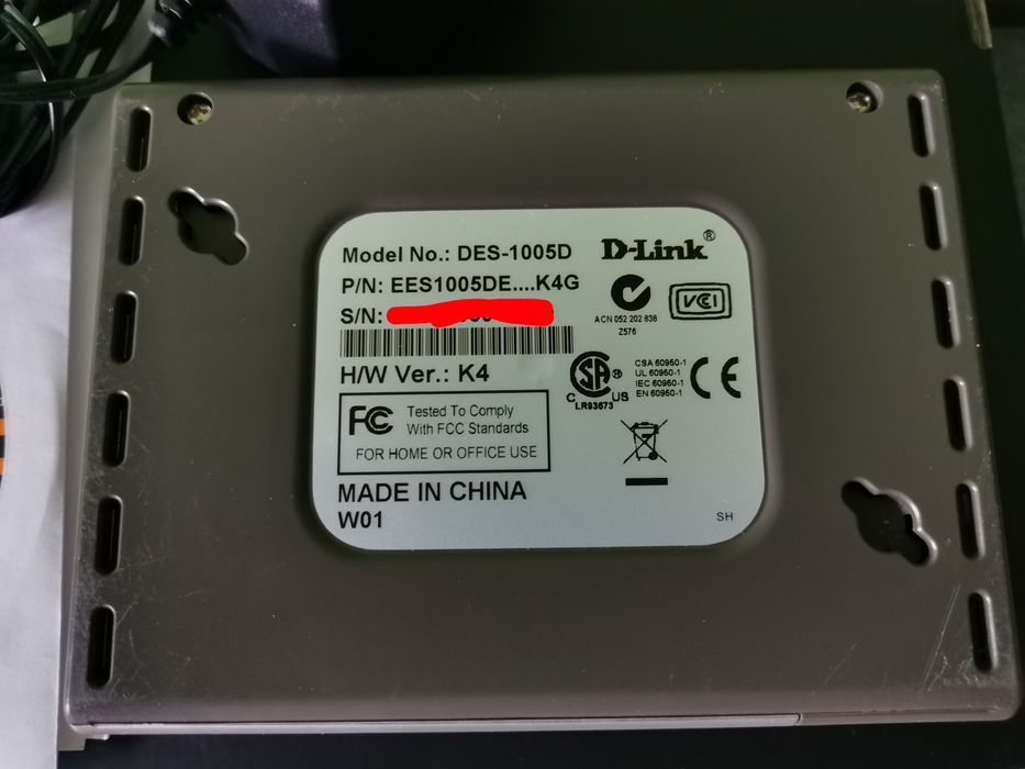 Switch D-Link DES-1005D Przełącznik 5-portowy