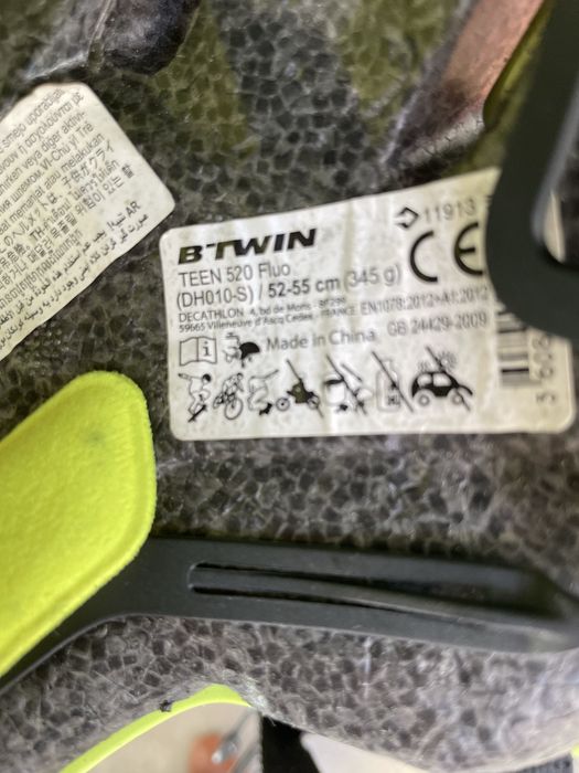 Capacete criança BTwin