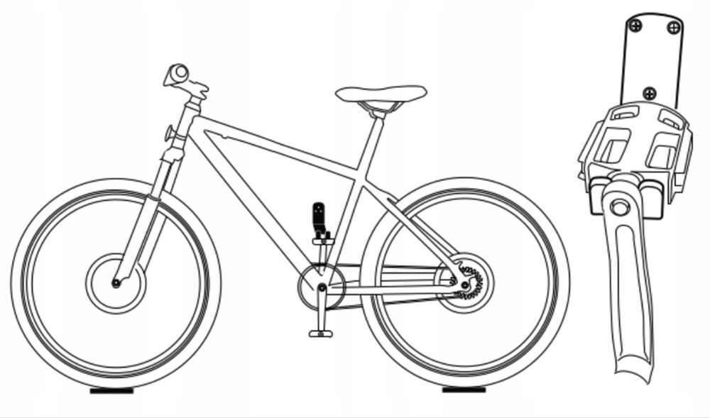 Wieszak rowerowy