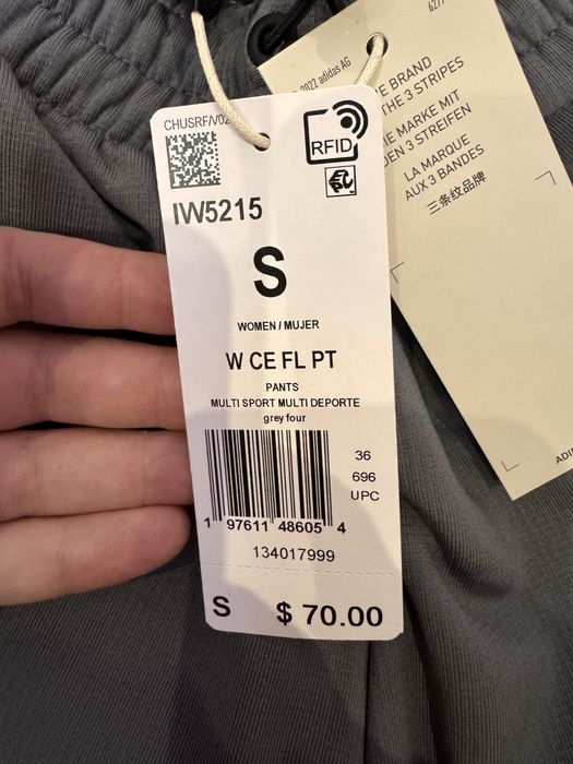 Спортивні жіночі флісові штани adidas оригінал