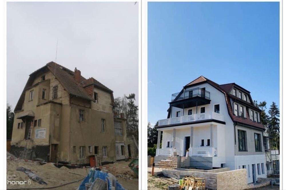 elewacje  - gladzie - malowanie - remonty