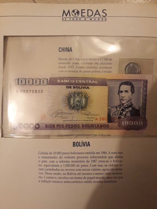 Moedas de todo o mundo