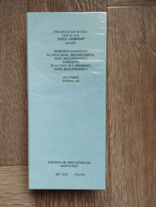 Туалетная вода Dolce Gabbana light blue