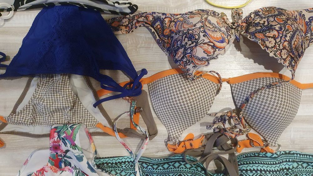 Zestaw bikini kostiumy kąpielowe dwuczęściowe 5 szt.