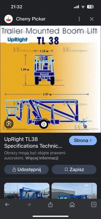 Wynajem-PODNOŚNIK Wrocław/okolice rynny kominy drzewa