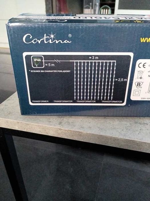 Kurtyna świetlna led CORTNA