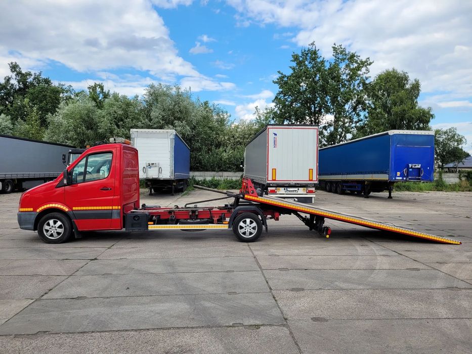 Volkswagen 2011 CRAFTER POMOC DROGOWA  specjalny pomoc drogowa salon PL I właś LUX