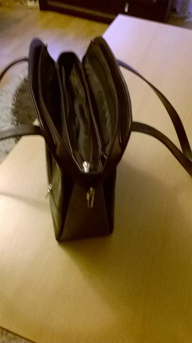 Torebka damska skóra c. brąz