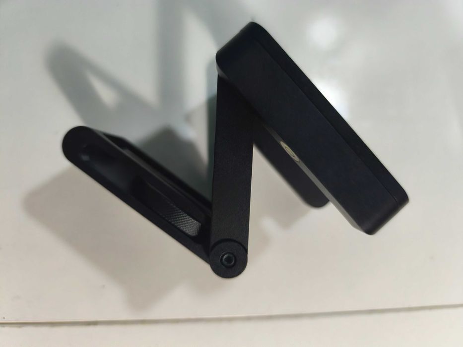Tripé de mesa metálico dobrável tipo "Z" para máquinas fotográficas