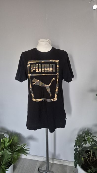 męski czarny t-shirt PUMA rozm S
