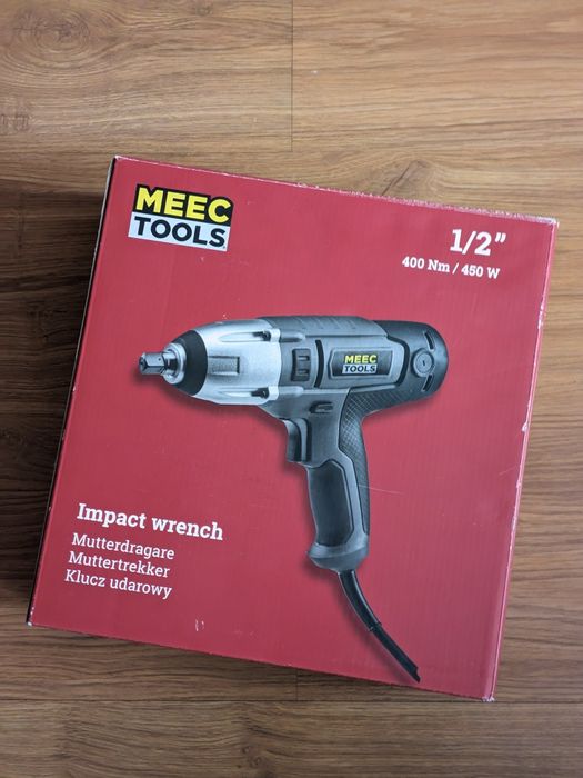 Klucz udarowy sieciowy Meec Tools NOWY