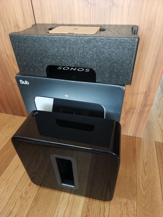 Subwoofer Sonos Gen. 3, preta, como nova, com garantia