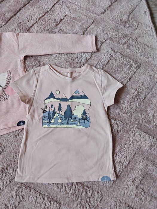 Koszulki turystyczne Quechua 3-4 lata