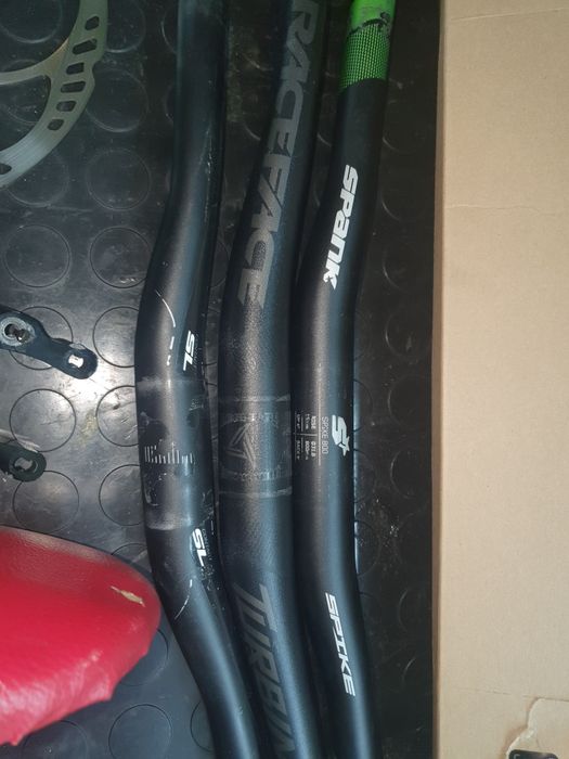 Kierownice rowerowe(spank, giant, race face)