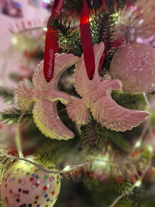 Горлиці, пара голубів декор